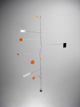 model for a large modern art hanging mobile